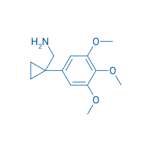 (1-(3,4,5-Trimethoxyphenyl)cyclopropyl)methanamine 1g