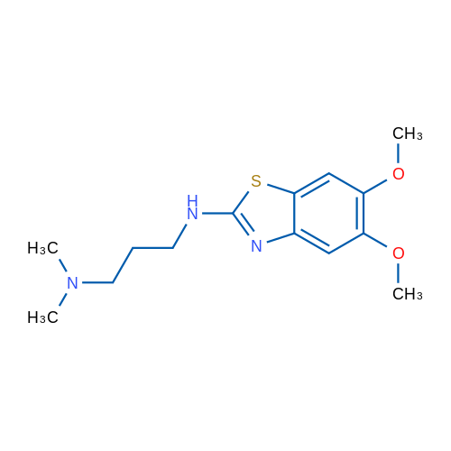 N'-(5,6-dimethoxy-1,3-benzothiazol-2-yl)-n,n-dimethylpropane-1,3-diamine 1g
