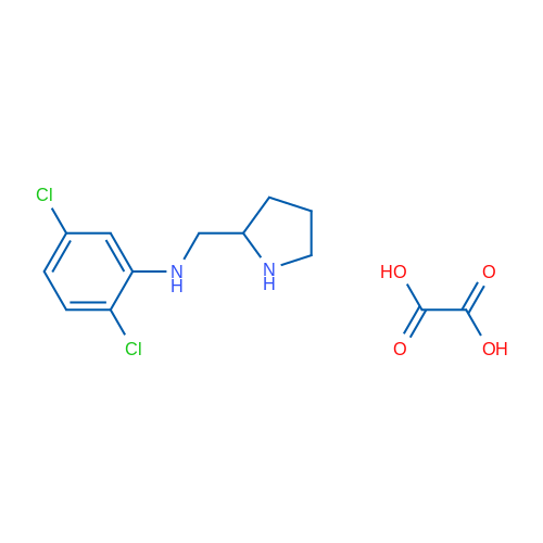 2,5-Dichloro-N-(pyrrolidin-2-ylmethyl)aniline oxalate 1g