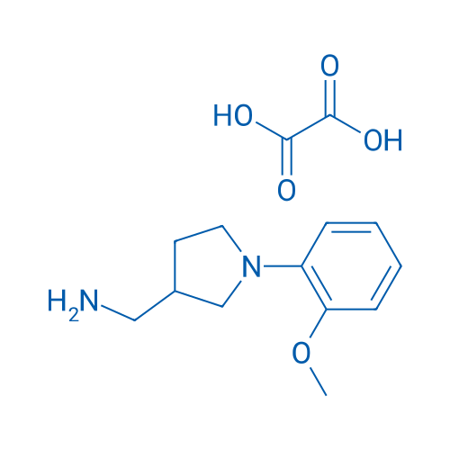 1-[1-(2-MEthoxyphenyl)pyrrolidin-3-yl]methanamine oxalate 1g