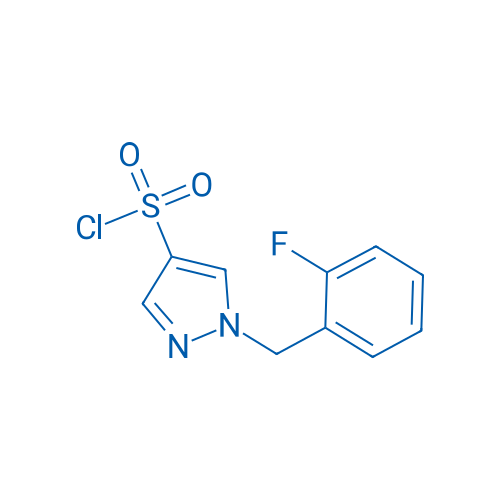 1-(2-Fluorobenzyl)-1H-pyrazole-4-sulfonyl chloride 100mg