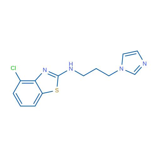 4-chloro-N-[3-(1H-imidazol-1-yl)propyl]-1,3-benzothiazol-2-amine 250mg