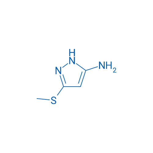 3-(Methylthio)-1H-pyrazol-5-amine 100mg