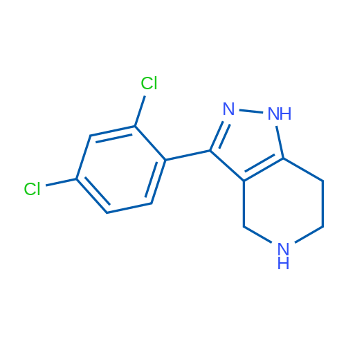 3-(2,4-Dichlorophenyl)-4,5,6,7-tetrahydro-1H-pyrazolo[4,3-c]pyridine 1g