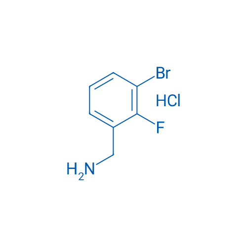 (3-Bromo-2-fluorophenyl)methanamine HCl 5g