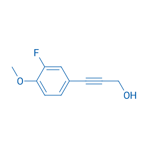 3-(3-Fluoro-4-methoxy-phenyl)-prop-2-yn-1-ol 5g