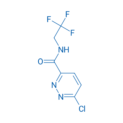 6-Chloro-N-(2,2,2-trifluoroethyl)pyridazine-3-carboxamide 50mg