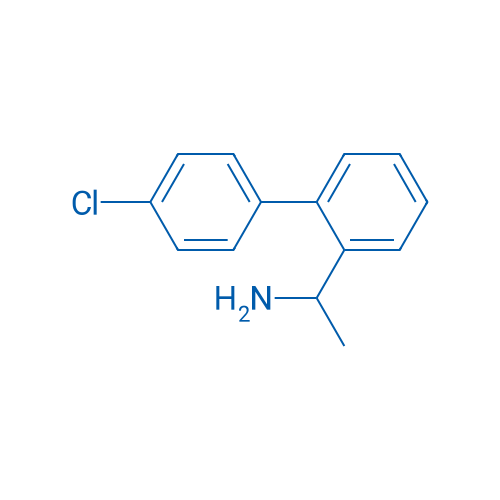 1-[2-(4-Chlorophenyl)phenyl]ethan-1-amine 50mg