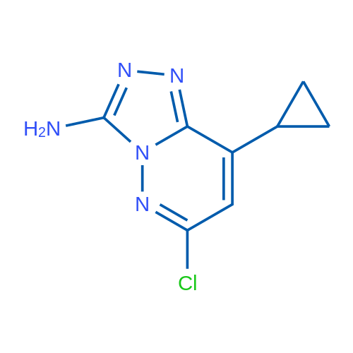 6-Chloro-8-cyclopropyl-[1,2,4]triazolo[4,3-b]pyridazin-3-amine 1g