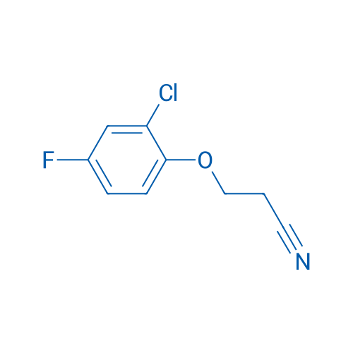 3-(2-Chloro-4-fluorophenoxy)propanenitrile 1g