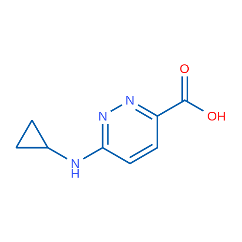 6-(Cyclopropylamino)pyridazine-3-carboxylic Acid 1g