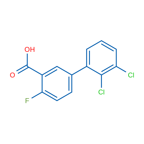 2',3'-Dichloro-4-fluoro-[1,1'-biphenyl]-3-carboxylic acid 1g