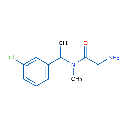 2-Amino-N-(1-(3-chlorophenyl)ethyl)-N-methylacetamide 1g