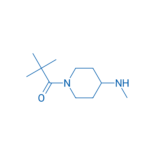 2,2-Dimethyl-1-(4-(methylamino)piperidin-1-yl)propan-1-one 1g