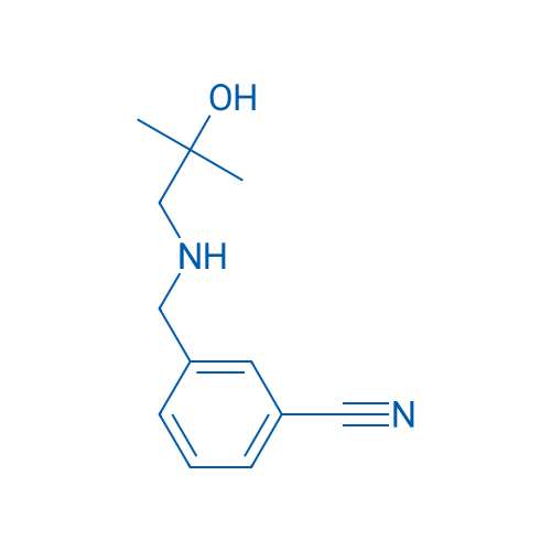 3-{[(2-hydroxy-2-methylpropyl)amino]methyl}benzonitrile 1g