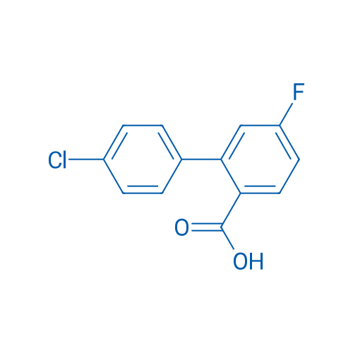 4'-Chloro-5-fluoro-[1,1'-biphenyl]-2-carboxylic acid 100mg