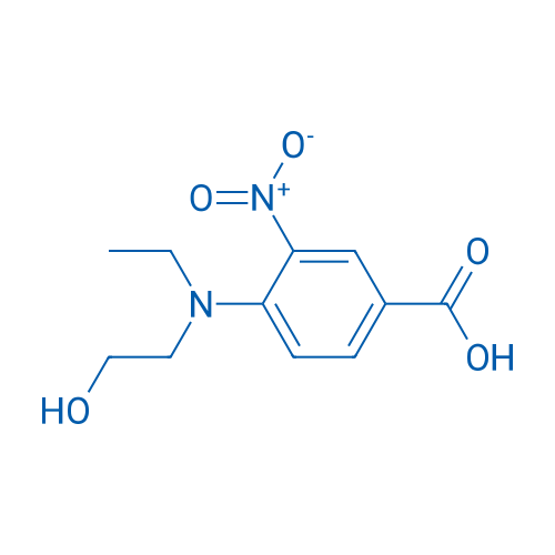 4-(Ethyl(2-hydroxyethyl)amino)-3-nitrobenzoic acid 1g
