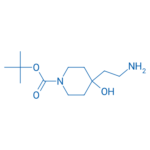 tert-Butyl 4-(2-aminoethyl)-4-hydroxypiperidine-1-carboxylate 100mg