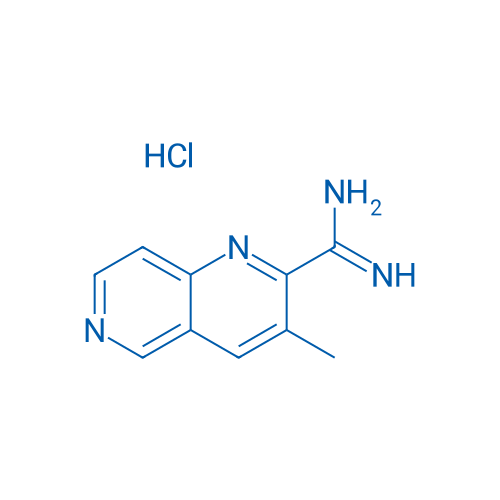 3-Methyl-1,6-naphthyridine-2-carboximidamide hydrochloride 1g