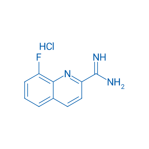 8-Fluoroquinoline-2-carboximidamide hydrochloride 1g