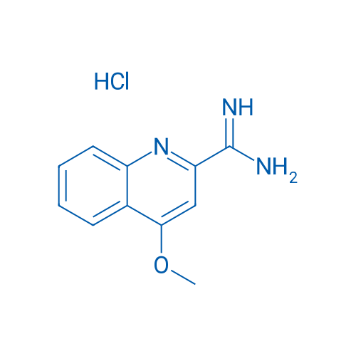 4-Methoxyquinoline-2-carboximidamide hydrochloride 1g