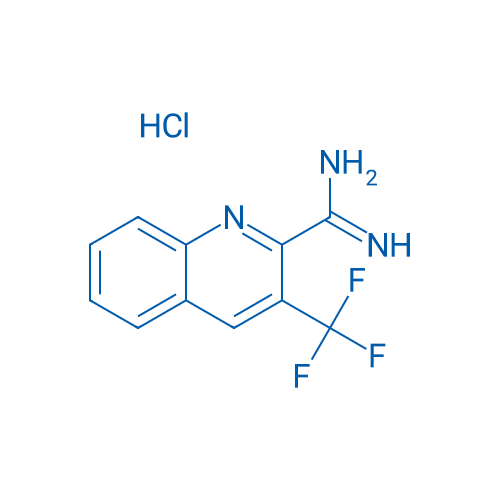 3-(Trifluoromethyl)quinoline-2-carboximidamide hydrochloride 1g