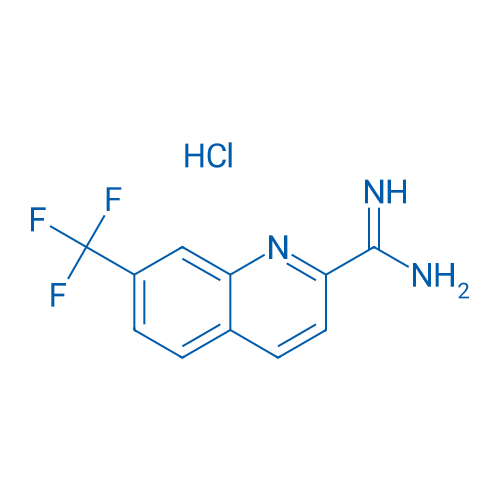 7-(Trifluoromethyl)quinoline-2-carboximidamide hydrochloride 1g