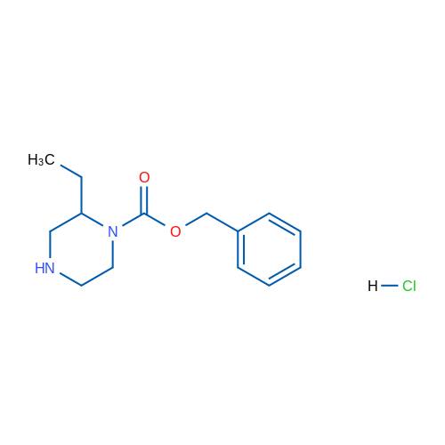 Benzyl 2-ethylpiperazine-1-carboxylate hydrochloride 1g