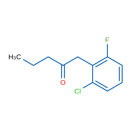 1-(2-Chloro-6-fluorophenyl)pentan-2-one 1g