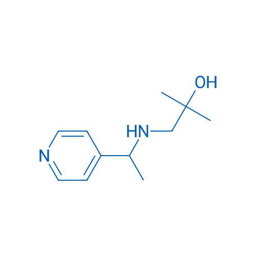 2-Methyl-1-{[1-(pyridin-4-yl)ethyl]amino}propan-2-ol 100mg