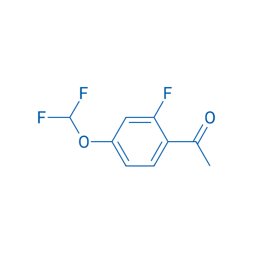 1-(4-(Difluoromethoxy)-2-fluorophenyl)ethan-1-one 5g