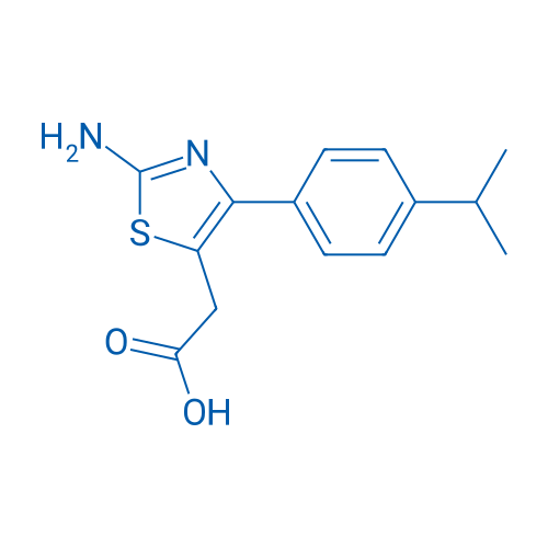 2-(2-Amino-4-(4-isopropylphenyl)thiazol-5-yl)acetic acid 5g