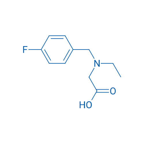 2-(Ethyl(4-fluorobenzyl)amino)acetic acid 1g