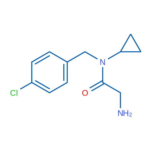 2-Amino-N-(4-chlorobenzyl)-N-cyclopropylacetamide 1g