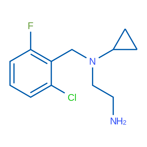 N1-(2-Chloro-6-fluorobenzyl)-N1-cyclopropylethane-1,2-diamine 1g
