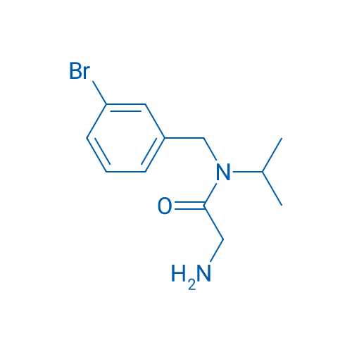 2-Amino-N-(3-bromobenzyl)-N-isopropylacetamide 1g