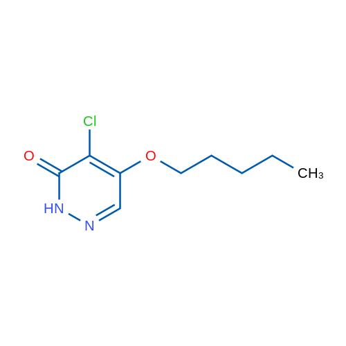 4-Chloro-5-(pentyloxy)pyridazin-3(2H)-one 1g