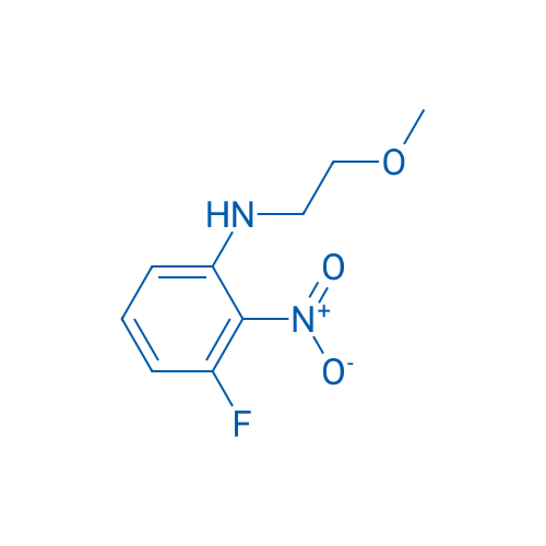 3-Fluoro-N-(2-methoxyethyl)-2-nitroaniline 1g
