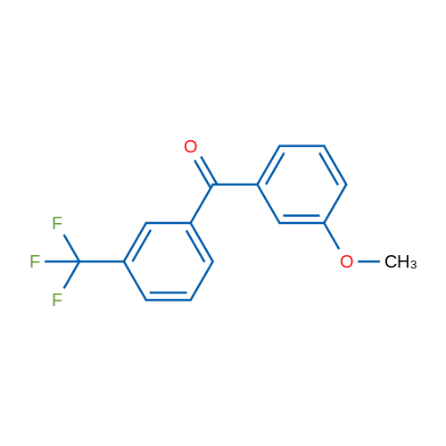 (3-Methoxyphenyl)(3-(trifluoromethyl)phenyl)methanone 5g