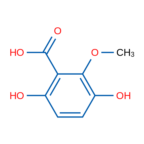 3,6-Dihydroxy-2-methoxybenzoic acid 1g