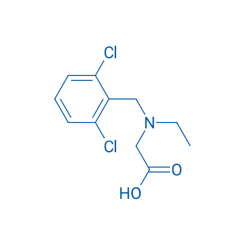 2-((2,6-Dichlorobenzyl)(ethyl)amino)acetic acid 1g