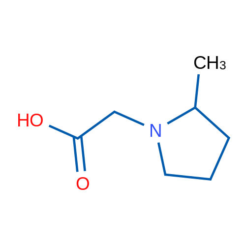 2-(2-Methylpyrrolidin-1-yl)acetic acid 1g