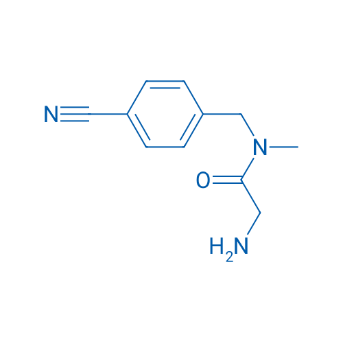 2-Amino-N-(4-cyanobenzyl)-N-methylacetamide 1g