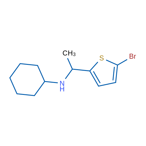 N-[1-(5-Bromothiophen-2-yl)ethyl]cyclohexanamine 5g