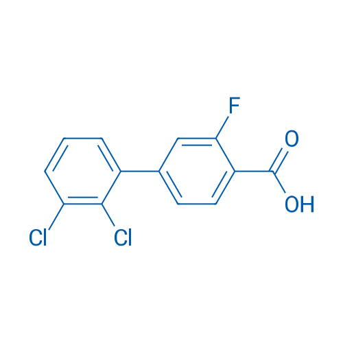 2',3'-Dichloro-3-fluoro-biphenyl-4-carboxylic acid 1g