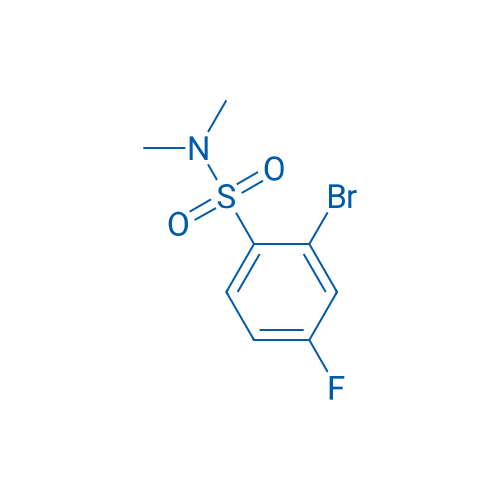 2-Bromo-4-fluoro-N,N-dimethylbenzenesulfonamide 1g