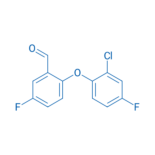 2-(2-Chloro-4-fluorophenoxy)-5-fluorobenzaldehyde 1g