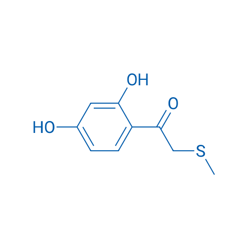 1-(2,4-Dihydroxyphenyl)-2-(methylsulfanyl)ethan-1-one 1g