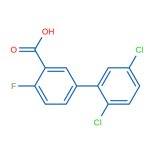 2',5'-Dichloro-4-fluoro-[1,1'-biphenyl]-3-carboxylic acid 1g