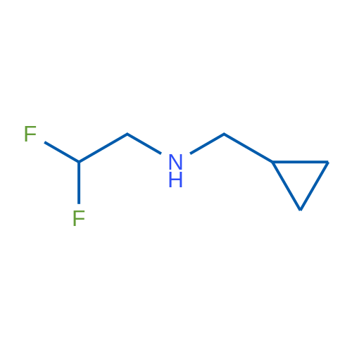 (Cyclopropylmethyl)(2,2-difluoroethyl)amine 1g